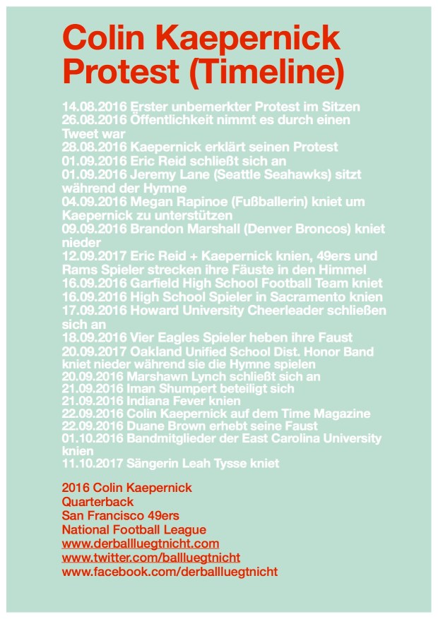 Timeline Colin Kaepernick